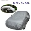 Bilskydd Vislone Universal Full Car Cover utomhus inomhus UV-skydd Solskyddsmedel Värmeskydd Dammtät skrapningsresistenta sedan S-XXL Q231012