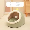 Cat Beds Furniture Bed For Cats Pet Basket Cat Bed Cozy Kitten Cushion Cat's House Tent Soft Warm Small Dog Mat Bag Washable Beds And Furniture 231011