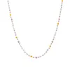 Choker Pure Style Small and Colorful Crystal Collar Chain Light Luxury Ins Versatile Necklace For Women