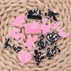 Toptan 100 PCS PVC Müzik Gösterimi Bahçe Ayakkabı Toka Süslemeleri Charms Düğmesi Sırt Çantası Deliği Takma Çocuk Partisi Noel Hediyeleri