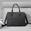 Leichte Luxustasche Bvs Männer/Frauen Aktentasche Umhängetasche Geflochtenes Echtes Leder High-End-Business-Designer-Tasche 39 cm * 30 cm * 9 cm yfg