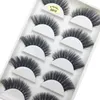 Falska ögonfransar grossist 10/50 lådor 5 par 3D Mink False Eyelashes Soft Lash Wispy Fluffy Lashes Natural Makeup Faux Beauty Eye Lashes Cils 231012