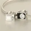 Kamera-Schmuck-Charms-Perlen, originales S925-Sterlingsilber, passend für Armbänder im europäischen Stil LW590H7246C