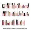 Rossetto Rossetto Lucidalabbra prefabbricato Colori nudi Pigmentati Etichetta privata all'ingrosso stampata sulla confezione Tubo da spremere da 15 ml Vegan Cruelty Dhf4X