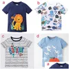 T-Shirts 14 Stil Kinderkleidung T-Shirt Jungen Mädchen 100 % Baumwolle Kurzarm Cartoon Dinosaurier Löwe Buchstaben Sommer Baby, Kinder Mutterschaft Bab Dhp0I