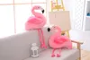 Pluszowe lalki Realistyczna zabawka Flamingo miękka nadziewana poduszka zwierząt Kawaii Peluche Decoration Dekoracja dla dzieci Prezent urodzinowy 231013