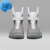 chaussures grande taille US 13 bottes Designer Authentique Air Mag Retour vers le futur Baskets Marty Mcfly Led Chaussures Lighting Up Mags Sneake chaussures pour hommes baskets hommes baskets no VFA6