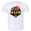 Herren T-Shirts Shirt Vintage Maske Mobile Armored Strike Kommand Retro M A S K Cartoon Filme 80er Jahre