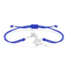 Charm Armbanden Zirconia Kristal Mooie Ballerina Meisje Armband Vrouwen Groen Paars String Handgemaakte Verstelbare Party Sieraden