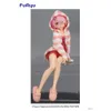 Costumi mascotte 14 cm Figura anime Ram Re: vita in un mondo diverso da Zero Tagliatelle pressate Rosa Vestiti per la casa Modello Bambole Giocattolo Regalo Scatola di raccolta