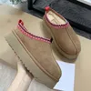 2023 Tasman Australia Mini Tazz Ultra u Hausschuhe Kurze Ug Boot Bottes Braune Plattform Pelz Kastanienstiefel Frauen Rot Rosa Blau Hausschuhe 5a