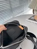 Nano Porte Dokumenty Voyage Man na ramiona teczka czarne wytłoczenie Crossbody Designer torebka biznesowy