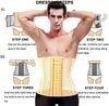 Waist Tummy Shaper AfruliA Men Body Modeling Belt Slim Trainer Shapers Fat Compression Strap Shapewear Cincher Fajas Corset 231013