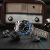 Gloednieuw Designer heren luxe horloge GMT _Master Sprite ring zwarte wijzerplaat 41 mm roestvrij staal 904 L ronde tijdmarkering lichtgevend volautomatisch mechanisch horloge