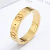 Double Letters Designers Ring For Women Men Fashion Designers Couple Ring Silver Gold Rose Gold Luxurys Jewerly High Quality Lover223y