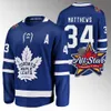 34 Auston Matthews Maple Leafs 2024 St. Patricks Jersey John Tavares Tyler Bertuzzi Mitchell Marner Morgan Rielly William Nylander Ryan Reaves TJ Brodie Samsonov