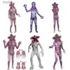 Themakostuum Kinderen Kinderen Volwassen Stranger Cos Things Season4 Vecna/Demodog Cosplay Kom Jumpsuit Outfits Scarry Zombie Halloween Xmas SuitL231013