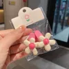 Korean version small fresh flower hair clip with cute candy colored bangs edge simple and sweet girl hair accessory hair clip