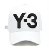 Y-3 chapéu do pai bordado logotipo hip hop chapéu de sol para homens feminino carta de golfe boné de beisebol alça ajustável y3 caps217n