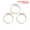 Bangle Ingemark 3PcsSet Punk Round Glossy Closed Bangles for Women Vintage Temperament Thin Chain Bracelets Couple Jewelry Steampunk 231012