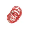 Porte-clés 20 pcs/lot taille ronde 6.6 cm en acier inoxydable câble extérieur porte-clés couleurs bricolage gros outils matériels