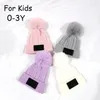 0-3y barn varma vinterhattar designer beanie hink hatt imitation kashmir stickad hatt beanie hattar för barn vertikala ränder skallar mössor bokstäver monterade hatt