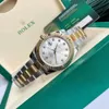 Com caixa original relógio 41mm presidente datejust 116334 safira vidro ásia 2813 movimento mecânico automático masculino mulher relógios 39