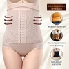 Waist Tummy Shaper Women Trainer Cinchers Ladies Control Corset Band Body Building Front Buckle Modeling Strap Slimming Belt 231012