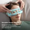 Slaapmaskers Oogmassageapparaat Ogen Vermoeidheidsverlichting Smart Airbag Trillingen Comprimeren Massage Bluetooth Muziek Ontspannen Verbeteren Anti-zak 231013