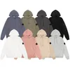 Topp Qaulity Mens Hoodies Solid Color Compass Hooded Crew Neck Hoodies Round Neck Långärmad klädtröjor