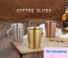 Quality Stainless Steel Coffee Cups Double Layer Anti Scald Mugs With Handle Portable Mug Eco Friendly Drinking Cup Water Bottle