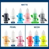 Nail Polish 12ColorsSet 10ML Ink Matte Black Pearl White Paint Use For Airbrush Color Painting Art DIY Gradient 231012