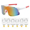 Açık Gözlük Bisiklet Binicilik Gözlükleri MTB Polarize Lens Erkekler Rüzgar Geçirmez Bisiklet Spor Güneş Gözlüğü Çocuk Plastik Gözlük 231012