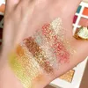 Sombra de olho 42 cores bonito menina paleta de sombra glitter perolado placa à prova d'água brilho fosco maquiagem cosméticos femininos 231012