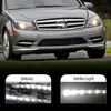 LED LED DRL DRL Daytime Lampy Lampa Mgła Mgła Mercedes Benz W204 Class C300 AMG Sport 2007 2008 2008 2011 2011266G