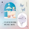 Decorative Figurines 2/3 Musical Box Machine For Babies - Improve Sleep With Eco-friendly Relaxing Ambience Clock Work