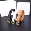 Cintura per donna Vera pelle 3,0 cm Larghezza Cintura da uomo di alta qualità Designer Cinture Fibbia a Y cnosme Cintura da donna Cintura Ceintures Con scatola