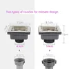 Drains Stainless steel sink square drainer Kitchen Drains Strainers filter dregs deodorant hose Flume with overflow basin pipe kit 231013