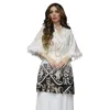 الملابس العرقية النساء اللباس Kaftan نمط المطبوع كلمة مشبك حزام ريشة الشرق الأوسط مزاج المسلم Abayas