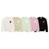 Pulls pour hommes Paris Fashion Designers De Coeur Pull Homme Femme Pulls Brodé un motif de coeur Vêtements à manches longues Pull PCZ7