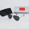 Lenzenvloeistof Heren Klassiek merk Retro dames 3025 3026 Stralen Zonnebril Luxe Designer Brillen Pilot Zonnebril UV-bescherming bril verboden met doos