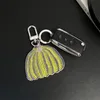 Nouveau Designer De Mode Porte-clés Voiture De Luxe Jaune Mignon Citrouille Porte-clés Femmes Hommes Classique Porte-clés Hommes Filles Cadeau Ornements Porte-clés