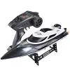 2.4G RC High Speed ​​Boat HJ806 35 km/h vattentät racing Dual Motor Model Electronic Radio Control Speedboat Gifts Toys for Boys