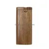 Cigarette Cases Wooden Case Outdoor Portable Environmental Protection Tobacco Storage Box Household Smoking Accessories Drop Deliver Dhucg