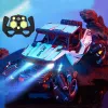 Paisible novo rock crawler elétrico 4wd drift rc carro 2.4ghz controle remoto dublê spray carro brinquedos para meninos máquina no controle de rádio