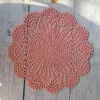 Table Mats Elegant Cotton Place Mat Crochet El Coffee Placemat Glass Pad Christmas Wedding Navidad Decoraciones Para Hogar