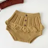 Shorts Baby Boy Girl Knit Tassel Autumn Children Barn Pojkar Girls PP Spring Bloomer Clothing