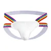 Alta qualidade sexy roupa interior masculina jockstrap carta briefs tanga sólida calcinha masculina malha tangas e g cordas sexy gay sexi unde297q