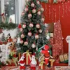 Dekoracje świąteczne 6pcs Xmas Tree wiszące ozdoby kulki dekoracje prezent rok Navidad Eazy Hang Ball Bauple DIY Party Christmas 231012