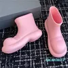 Rainboots sevimli yenilik moda patik su geçirmez ayakkabılar bej beyaz sarı pembe kırmızı